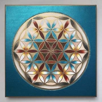 Kwiat Życia, Mandala, Święta Geometria 