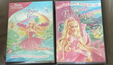 VCD DVD film Barbie zestaw 2szt