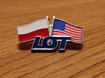 PLL LOT | USA | UNIKATOWA WPINKA DO MARYNARKI 