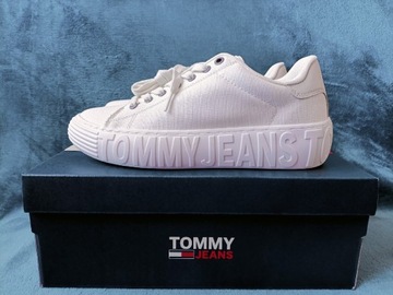 TOMMY JEANS ORYGINALNE NOWE EXTRA SNEAKERSY R.39