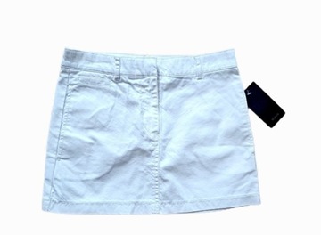  Nowa mini spodniczka bialy jeans Mango XS XXS 32