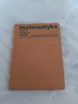 J. Królikowski, C. Steckiewicz "Matematyka"