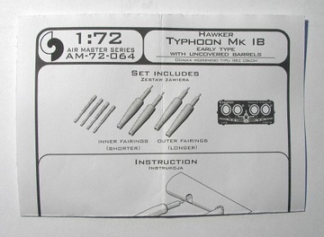 Lufy toczone Master Typhoon Mk.Ib + dodatki 