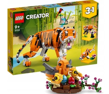 LEGO Creator 31129  Tygrys +Ptasie Gniazdo 40639