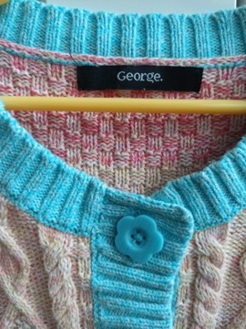 GEORGE sweterek dziewczęcy 98-104 3-4 lata