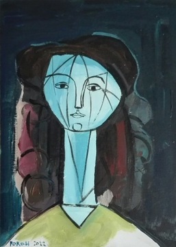 Pablo Picasso, Francoise, 21x29,7 cm.