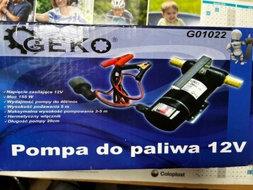 Pompa paliwowa 12V Geko G01022