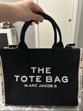 Czarna torba na ramię Large Tote Bag Marc Jacobs