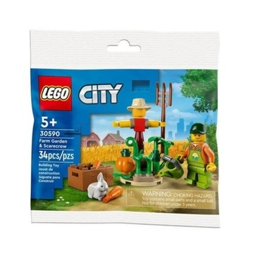 LEGO City Minifigure Polybag - Farm Garden & Scarecrow #30590