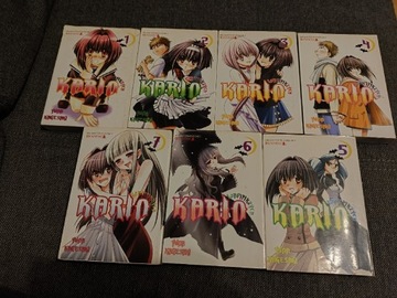 Manga Wampirzyca Karin tomy 1-7 komplet