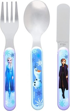 Disney Frozen Sztućce dla dzieci kpl 3 szt