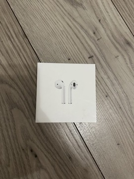 Air pods z bezprzewodowym etui