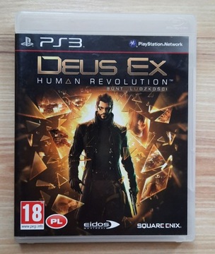 Gra Playstation PS3 Deus Ex Bunt ludzkości PL