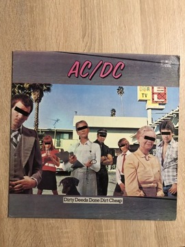 AC/DC Dorty Deeds Done Dirt Cheap USA 1976 EX-