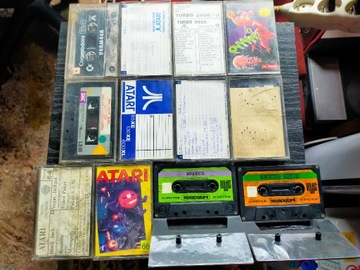 Zestaw kaset ATARI Commodore ZX Spectrum 