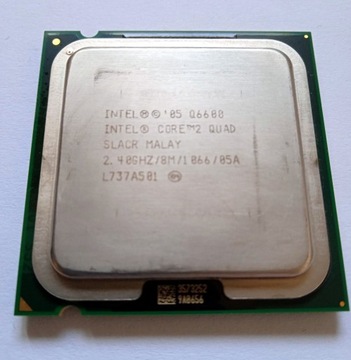 Procesor Intel Core 2 Quad Q6600 4 x 2,4 GHz