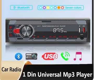 Nowe Radio MP3 z zestawem głośnomówiącym USB SD 