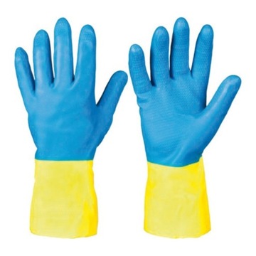Rękawiczki gumowe do subs. Chemicznych KENORA R.10