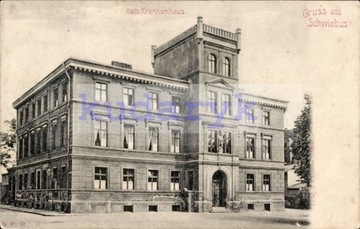 ŚWIEBODZIN Schwiebus Katholisches Krankenhaus 1914