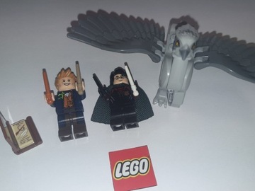 Lego hipogryf Newt Harry Potter figurki unikat kg