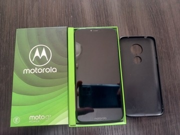 Motorola G7 Power Używana z pudełkiem i ładowarką