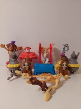 Zabawki Figurki Madagaskar McDonalds Happymeal