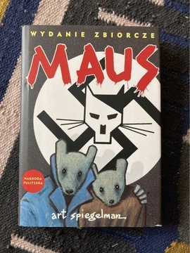 Maus, Spiegelman - wydanie zbiorcze obwoluta