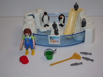 s21 playmobil 9062 pingwiny basen ze zjeżdżalnią 