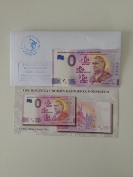 0 Euro -100. Rocznica Urodzin Kazimierza Górskiego