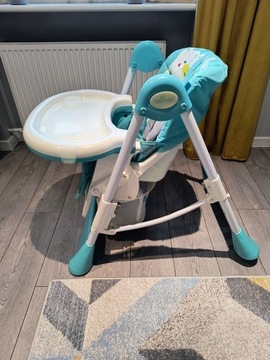 Regulowane krzesełko do karmienia Baby Design Pepe