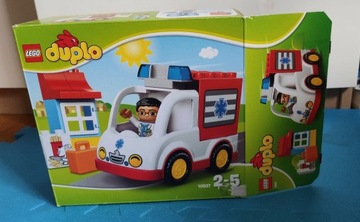 Lego Duplo ambulans karetka lekarz 10527    