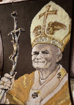 Wełniany kilim z Kowar, Jan Paweł II, wyjątkowy