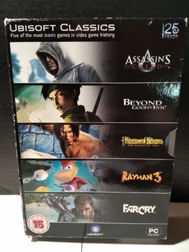 PC DVD Ubisoft Classics Zestaw 5 Gier Po Angielsku