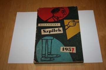 Kalendarz Szpilek 1957 Berezowska Ginczanka STS