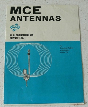 Prospekt antena samochodowa MCE engineerin 