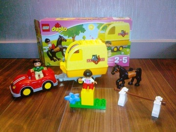 Lego Duplo Przyczepa dla koni 10807 *  Jak Nowe 