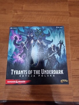 Tyrants of Underdark, gra planszowa, insert