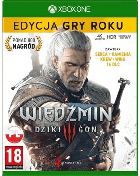 Wiedźmin 3: Dziki Gon Edycja Gry Roku  Xbox One