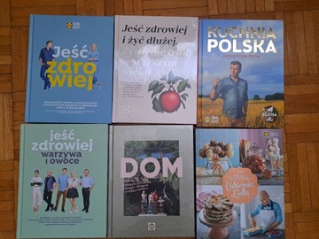 Kuchnia Lidla książki - OKRASA Małecki 6 szt