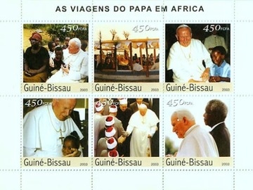 Znaczek 2003 GUINEA-BISSAU GB3532 Jan Paweł II