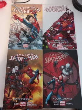 Amazing Spider-man Marvel Now Komplet 4 tomy.