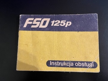FSO 125p Instrukcja obsługi duży fiat