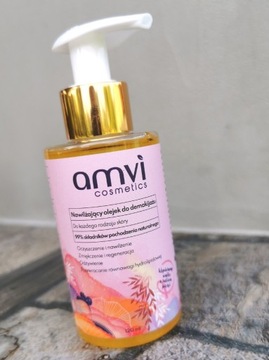 Nowy Olejek do demakijażu twarzy AMVI Cosmetics 120 ml