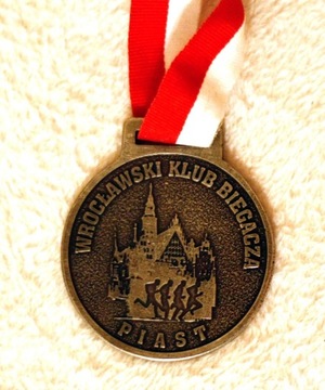 Medal I Półmaraton Piastowski Wrocław 2014 Piast