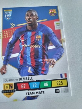 PANINI FIFA 365 2023 karta bazowa Dembele 177