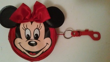 Myszka Miki, Euro Disney Minnie Mouse, brelok, portfel, portfelik