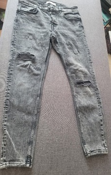 Spodnie jeans spodnie dżinsowe Zara 42