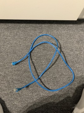 Kabel przewód RJ-45 do internetu niebieski d-link