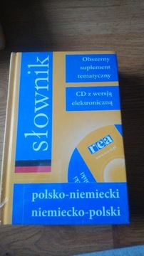 Słownik niemiecki polski + tematyczny + CD