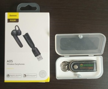 Słuchawka Bluetooth 5.0 + pendrive 30 GB